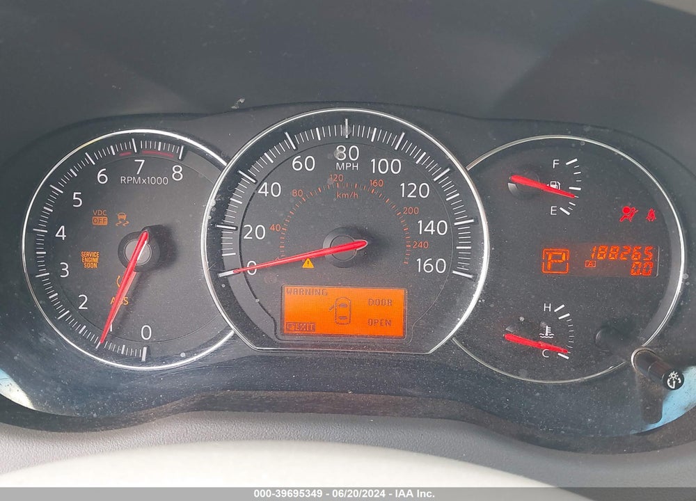 2009 NISSAN MAXIMA 3.5 SV VIN: 1N4AA51E59C802439