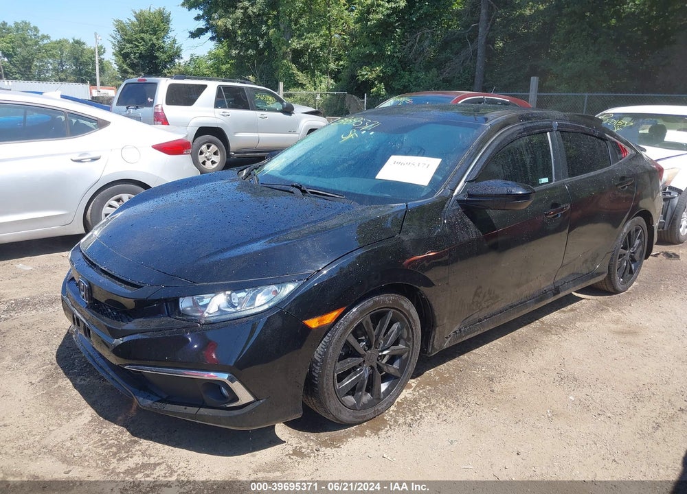 2019 HONDA CIVIC EX VIN: 19XFC1F34KE205906