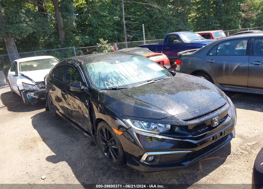 2019 HONDA CIVIC EX VIN: 19XFC1F34KE205906