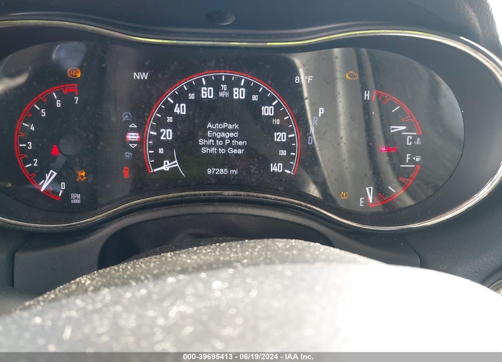 2019 DODGE DURANGO GT PLUS RWD VIN: 1C4RDHDG4KC847641