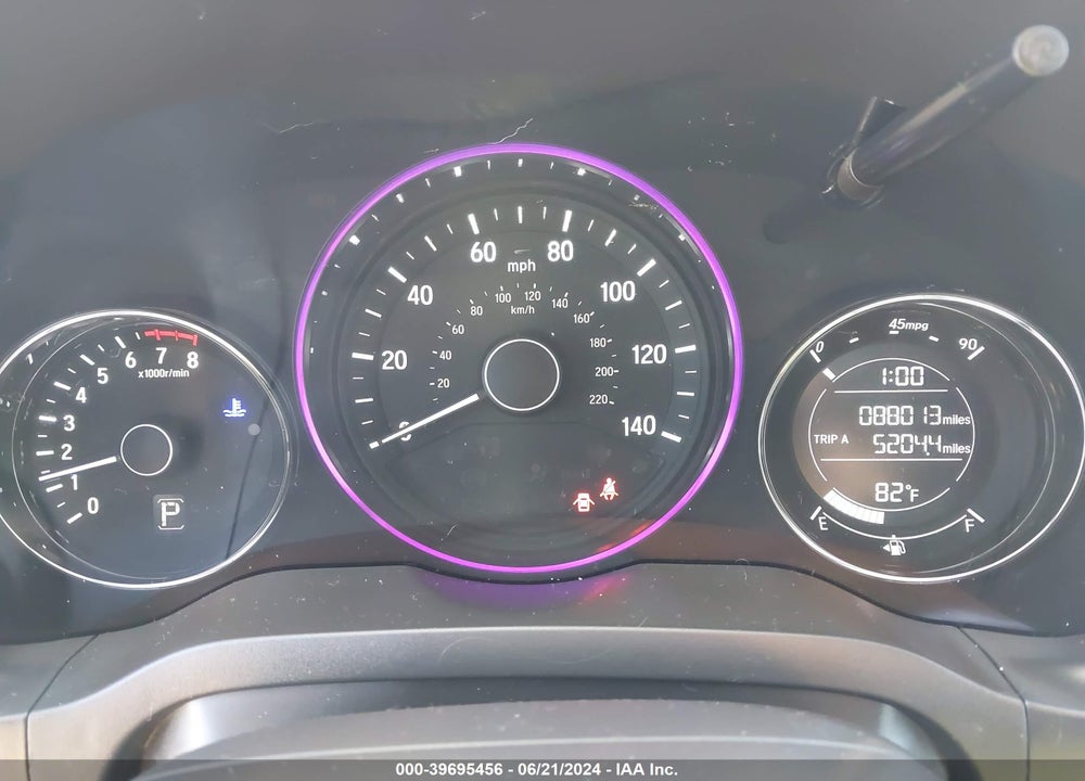 2016 HONDA HR-V LX VIN: 3CZRU6H3XGM727158