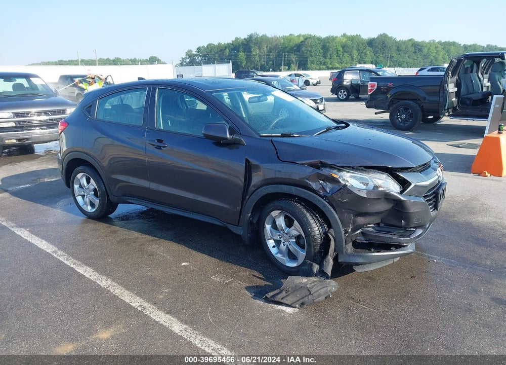 2016 HONDA HR-V LX VIN: 3CZRU6H3XGM727158