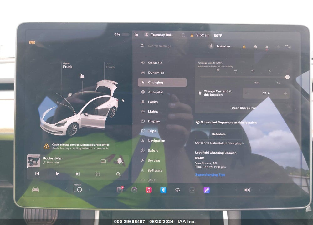 2020 TESLA MODEL 3 STANDARD RANGE PLUS REAR-WHEEL DRIVE/STANDARD RANGE REAR-WHEEL DRIVE VIN: 5YJ3E1EA0LF614350