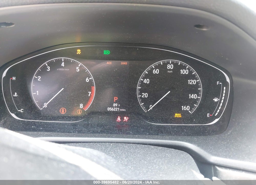 2019 HONDA ACCORD LX VIN: 1HGCV1F15KA091480