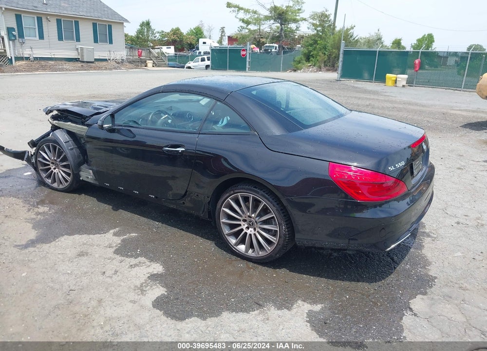 2019 MERCEDES-BENZ SL 550 VIN: WDDJK7DA8KF055280