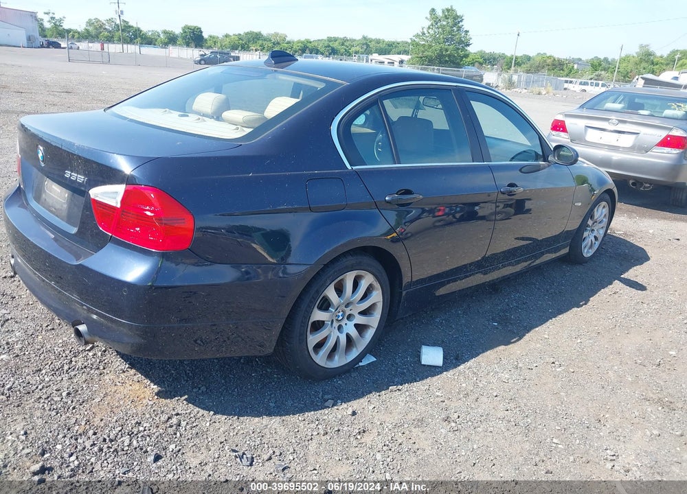 2008 BMW 335I VIN: WBAVB77538NM06473