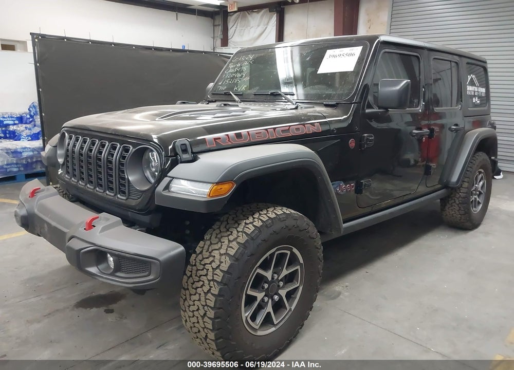 2024 JEEP WRANGLER 4-DOOR RUBICON 4X4 VIN: 1C4PJXFG2RW152185