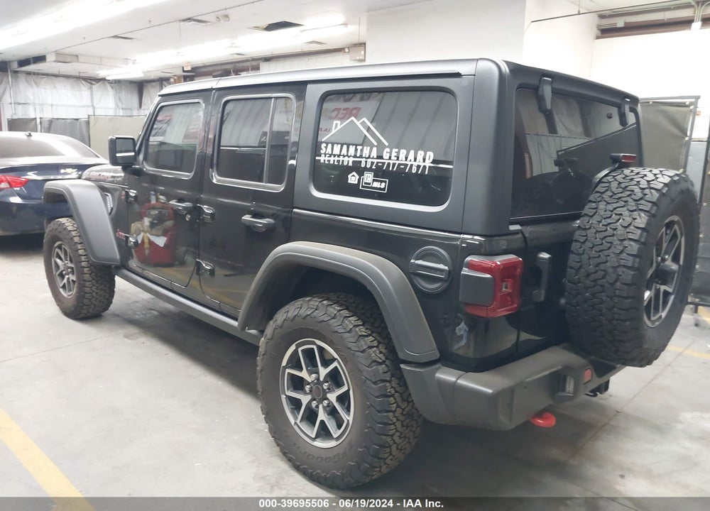 2024 JEEP WRANGLER 4-DOOR RUBICON 4X4 VIN: 1C4PJXFG2RW152185