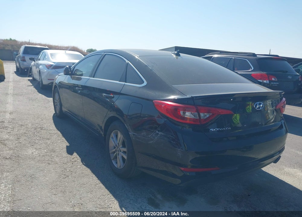2017 HYUNDAI SONATA SE VIN: 5NPE24AF2HH593708