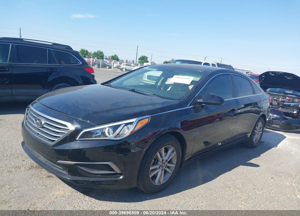 2017 HYUNDAI SONATA SE VIN: 5NPE24AF2HH593708