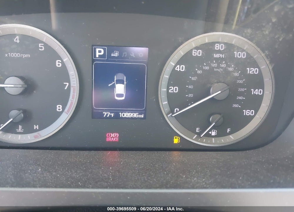 2017 HYUNDAI SONATA SE VIN: 5NPE24AF2HH593708