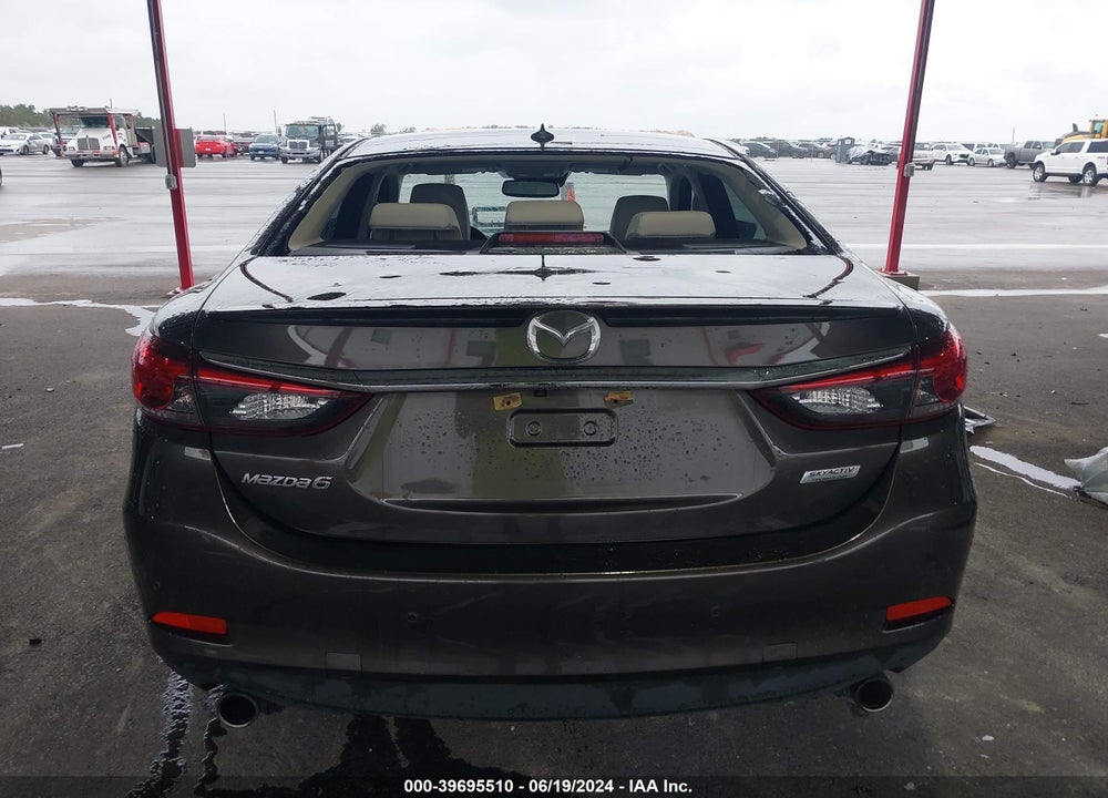 2016 MAZDA 6 I GRAND TOURING VIN: JM1GJ1W56G1441771