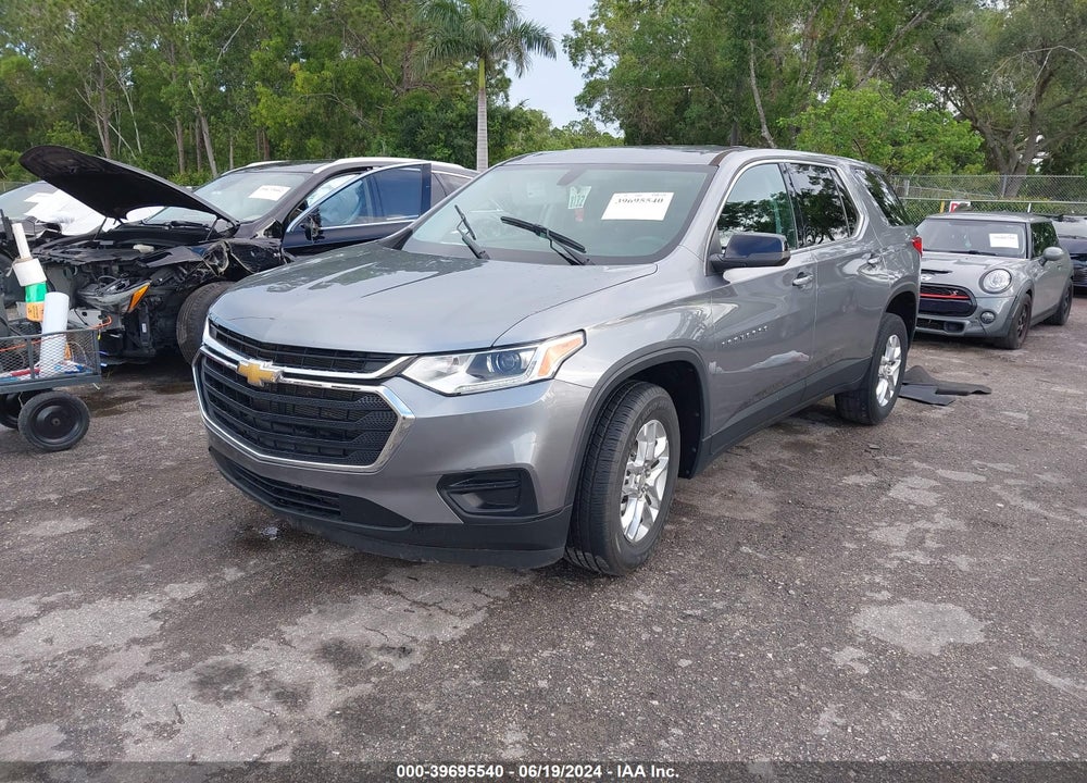 2021 CHEVROLET TRAVERSE FWD LS VIN: 1GNERFKW4MJ132380