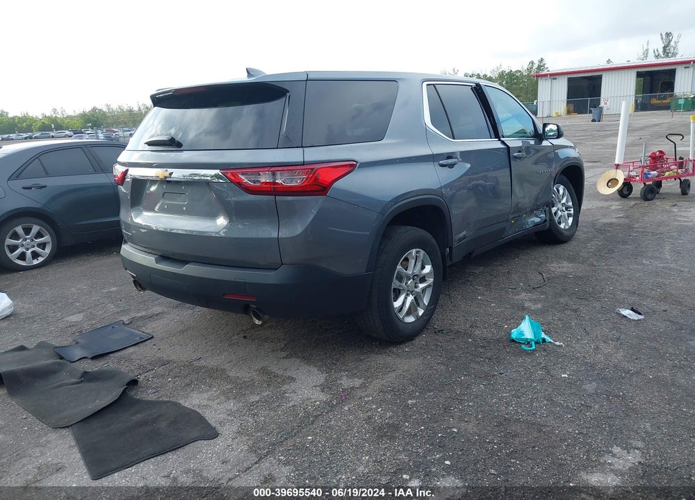 2021 CHEVROLET TRAVERSE FWD LS VIN: 1GNERFKW4MJ132380