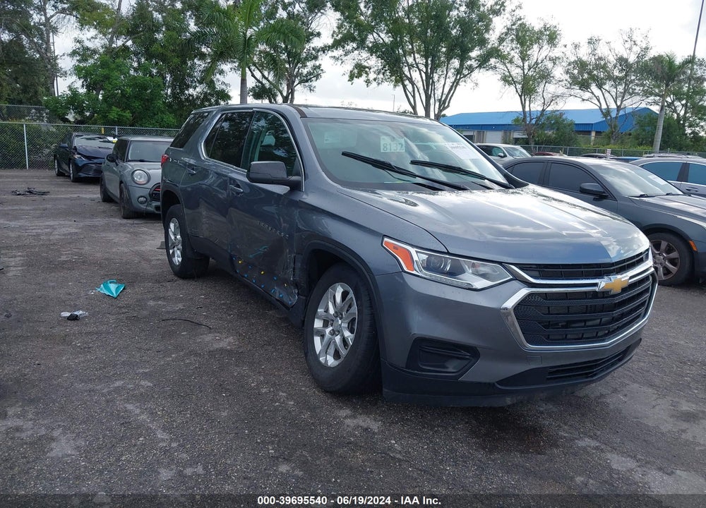 2021 CHEVROLET TRAVERSE FWD LS VIN: 1GNERFKW4MJ132380