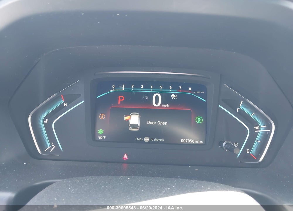 2024 HONDA ODYSSEY TOURING VIN: 5FNRL6H86RB030193