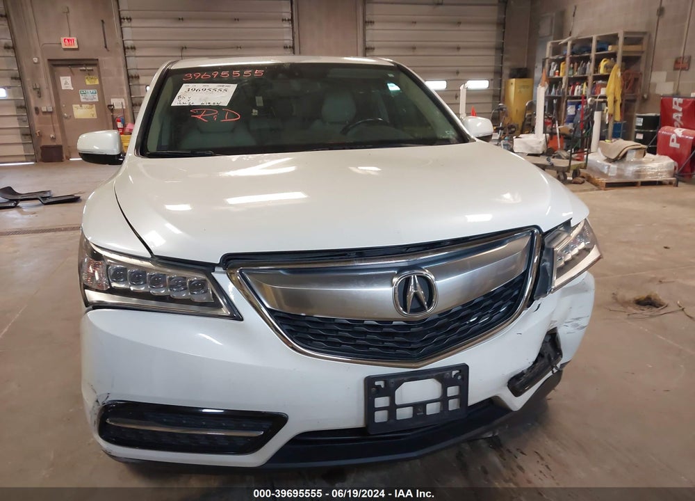 2014 ACURA MDX TECHNOLOGY PACKAGE VIN: 5FRYD4H49EB030028