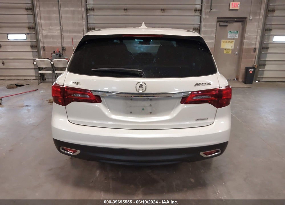 2014 ACURA MDX TECHNOLOGY PACKAGE VIN: 5FRYD4H49EB030028