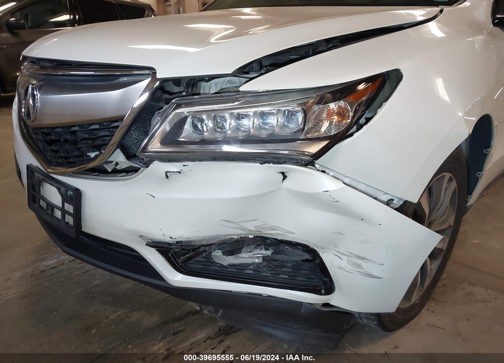 2014 ACURA MDX TECHNOLOGY PACKAGE VIN: 5FRYD4H49EB030028