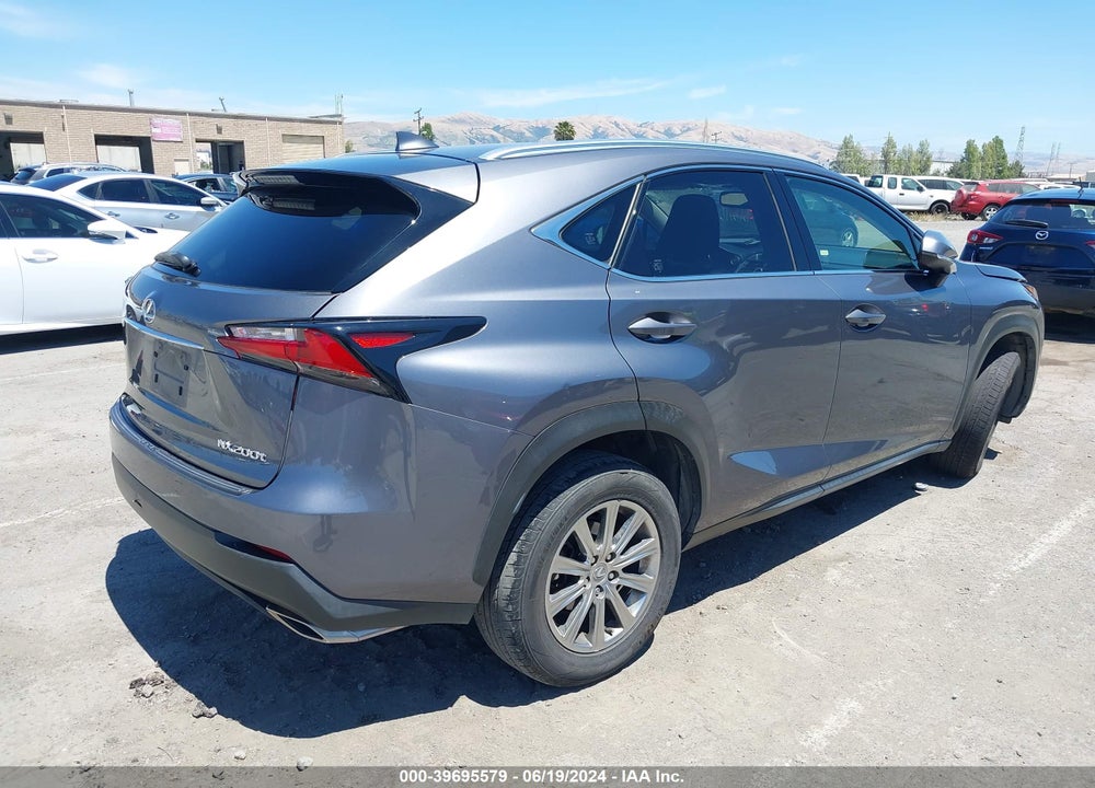 2017 LEXUS NX 200T VIN: JTJYARBZXH2072367