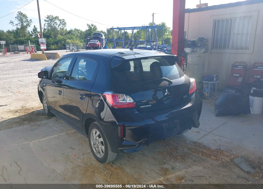 2022 MITSUBISHI MIRAGE ES/LE VIN: ML32AUHJ0NH005625