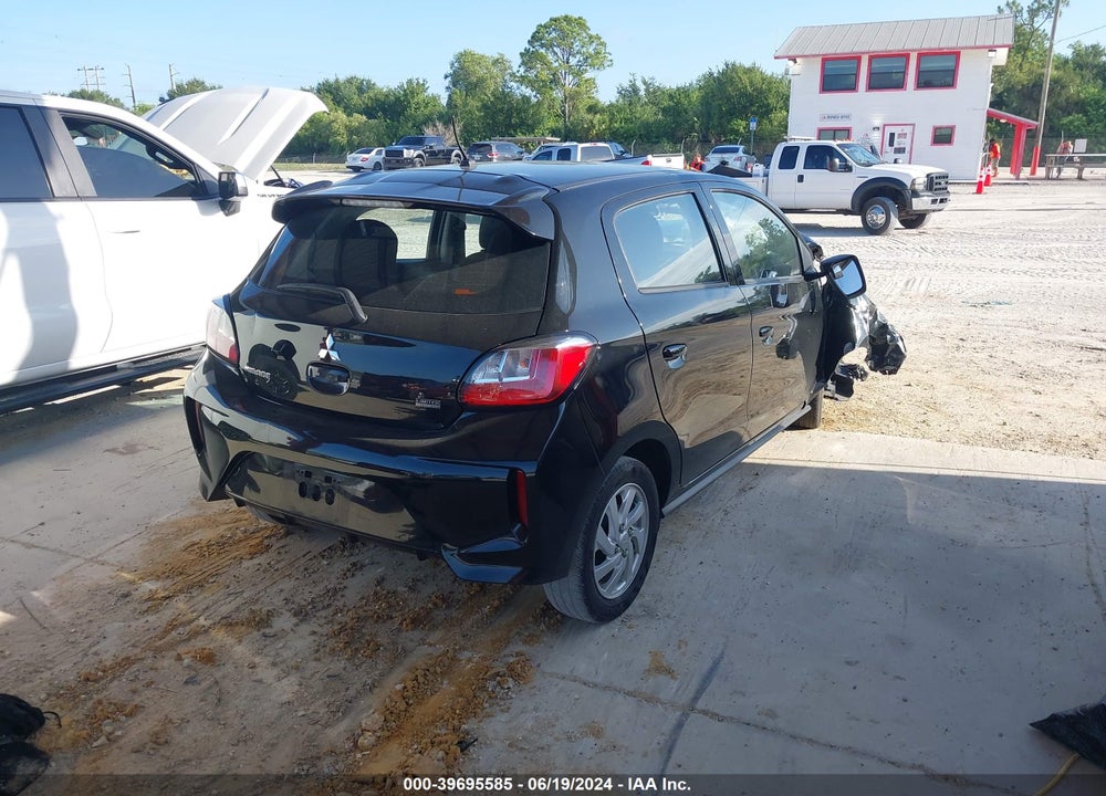 2022 MITSUBISHI MIRAGE ES/LE VIN: ML32AUHJ0NH005625