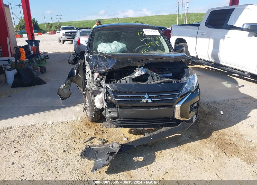 2022 MITSUBISHI MIRAGE ES/LE VIN: ML32AUHJ0NH005625