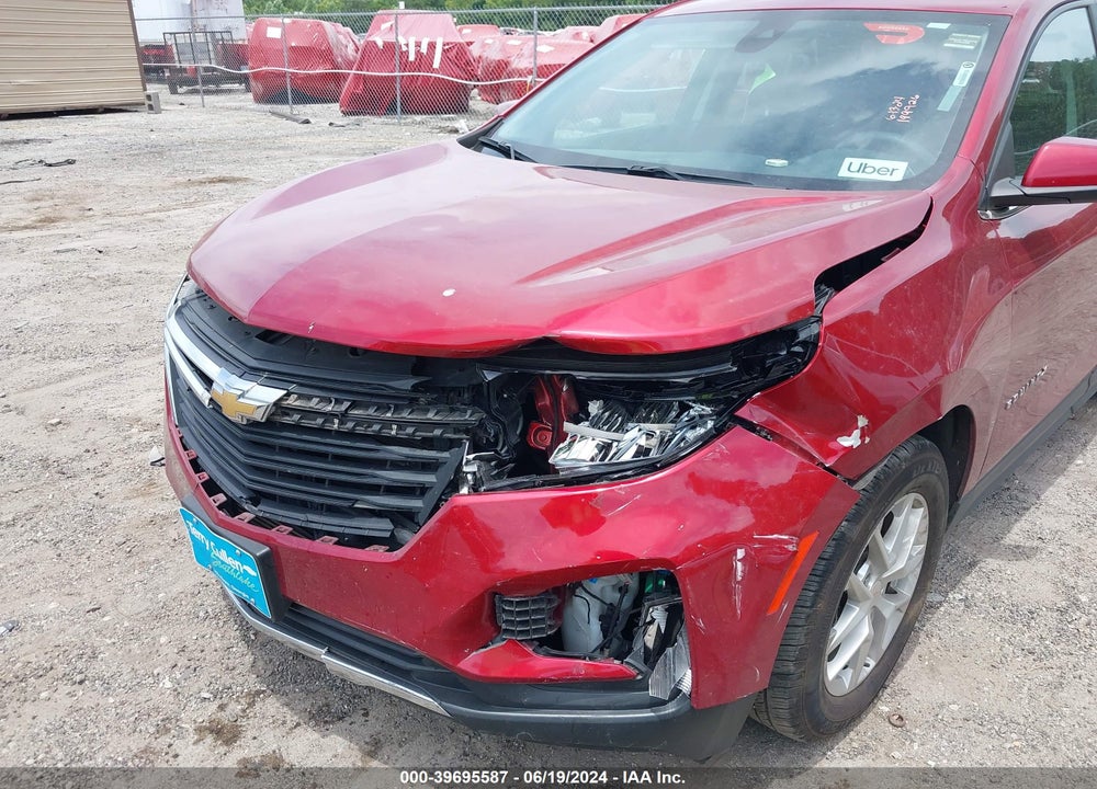 2022 CHEVROLET EQUINOX FWD LT VIN: 3GNAXKEV9NL199177
