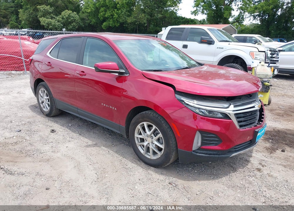 2022 CHEVROLET EQUINOX FWD LT VIN: 3GNAXKEV9NL199177
