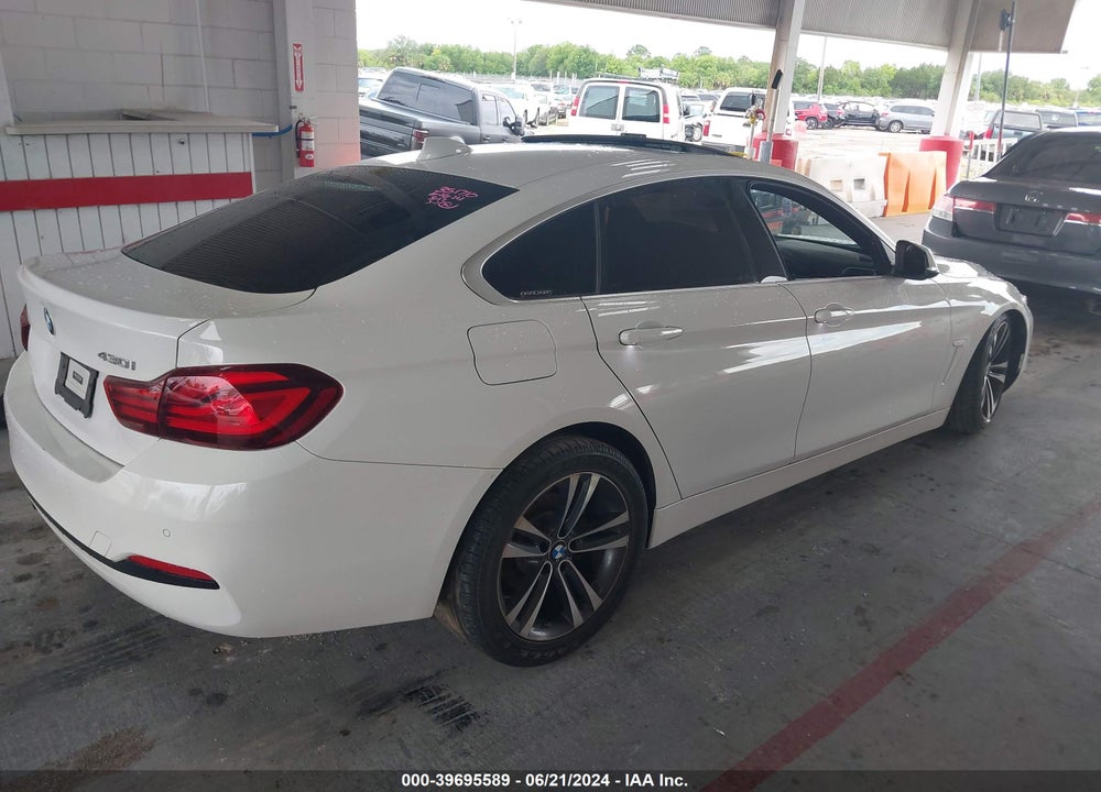 2020 BMW 430I GRAN COUPE VIN: WBA4J1C01LCE18425