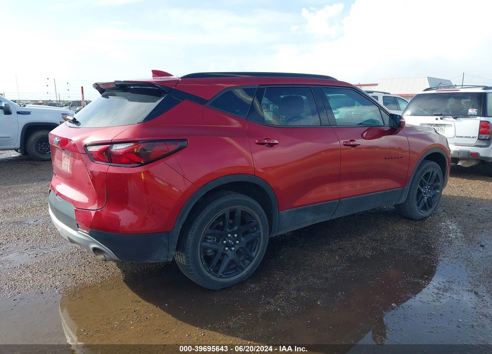 2022 CHEVROLET BLAZER FWD 2LT VIN: 3GNKBCR43NS131361