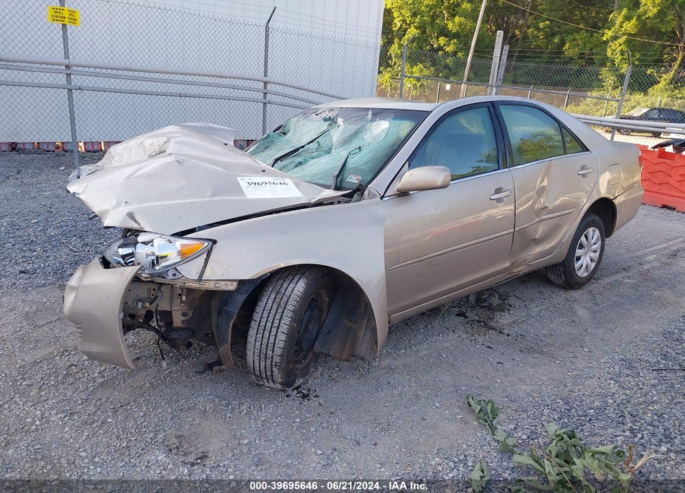 2005 TOYOTA CAMRY LE VIN: 4T1BE32K95U582962