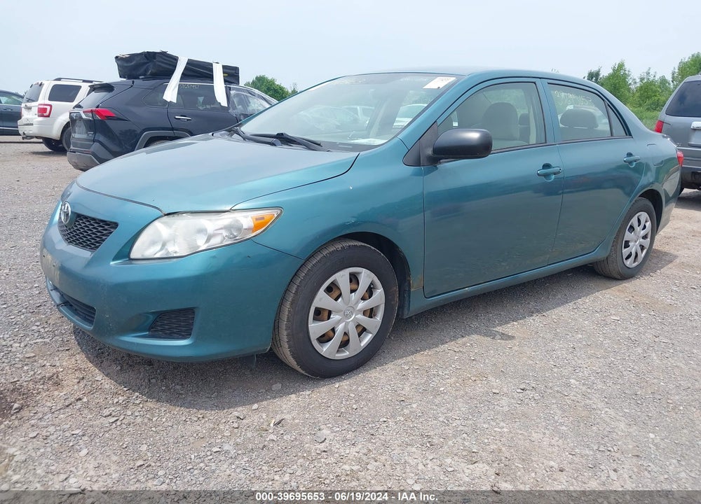 2009 TOYOTA COROLLA VIN: 2T1BU40E39C156956