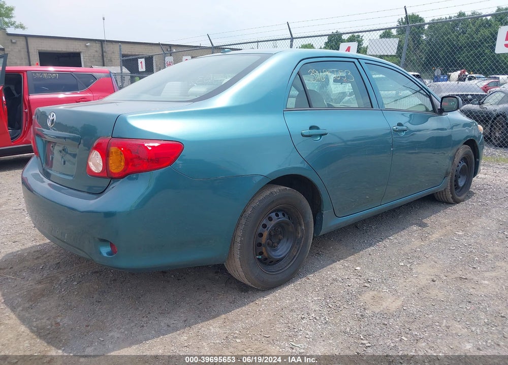 2009 TOYOTA COROLLA VIN: 2T1BU40E39C156956