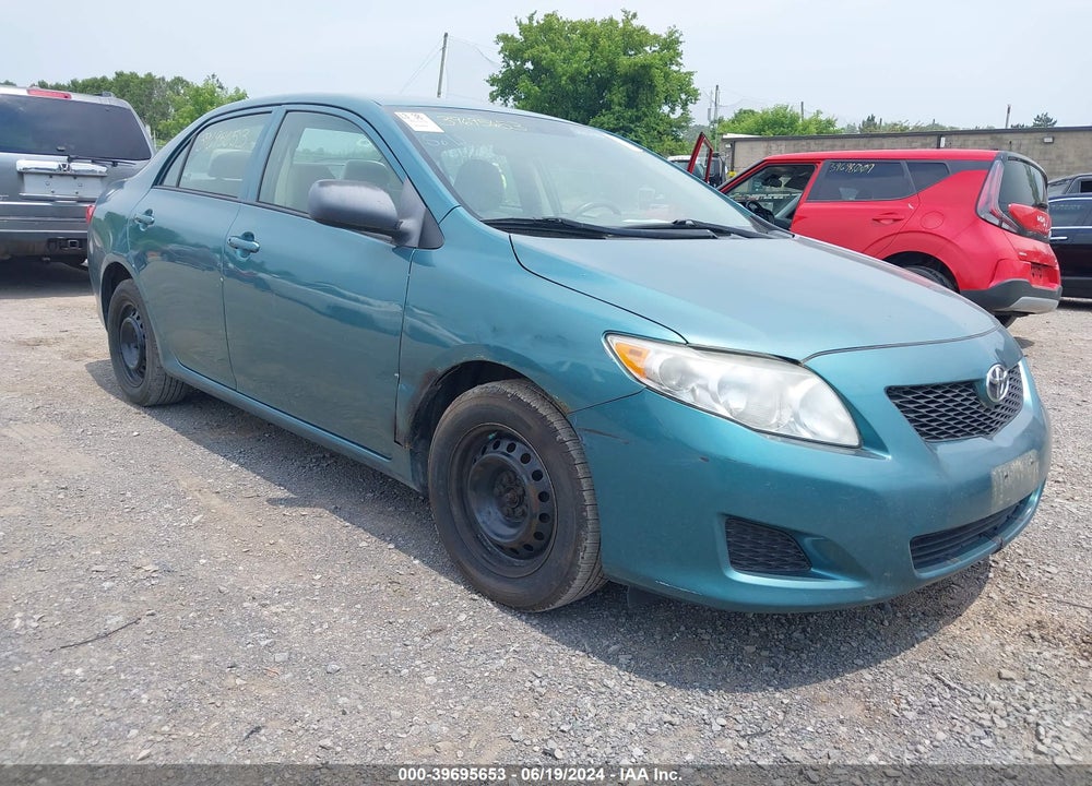 2009 TOYOTA COROLLA VIN: 2T1BU40E39C156956