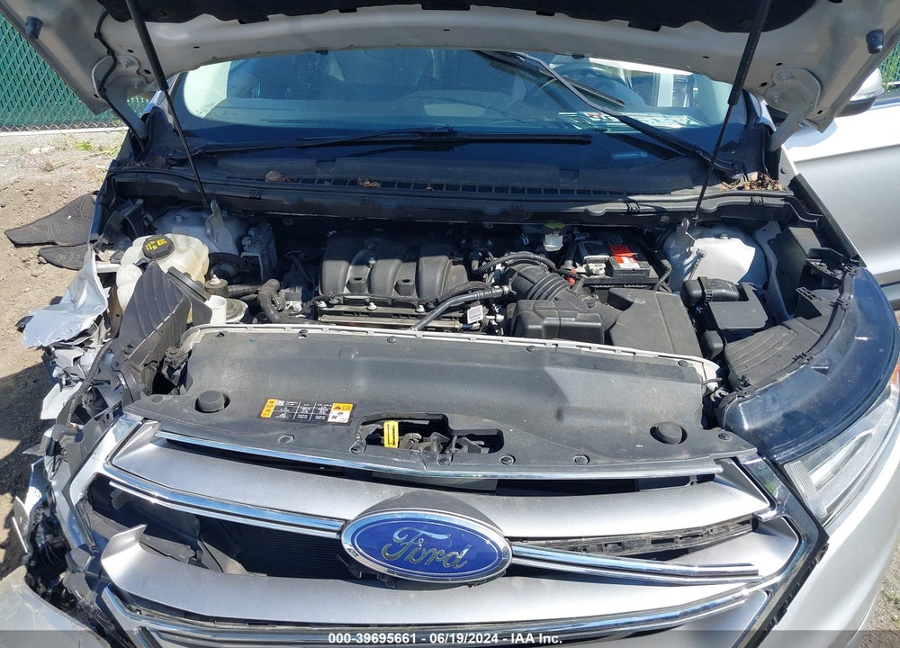 2015 FORD EDGE TITANIUM VIN: 2FMTK4K86FBB69914