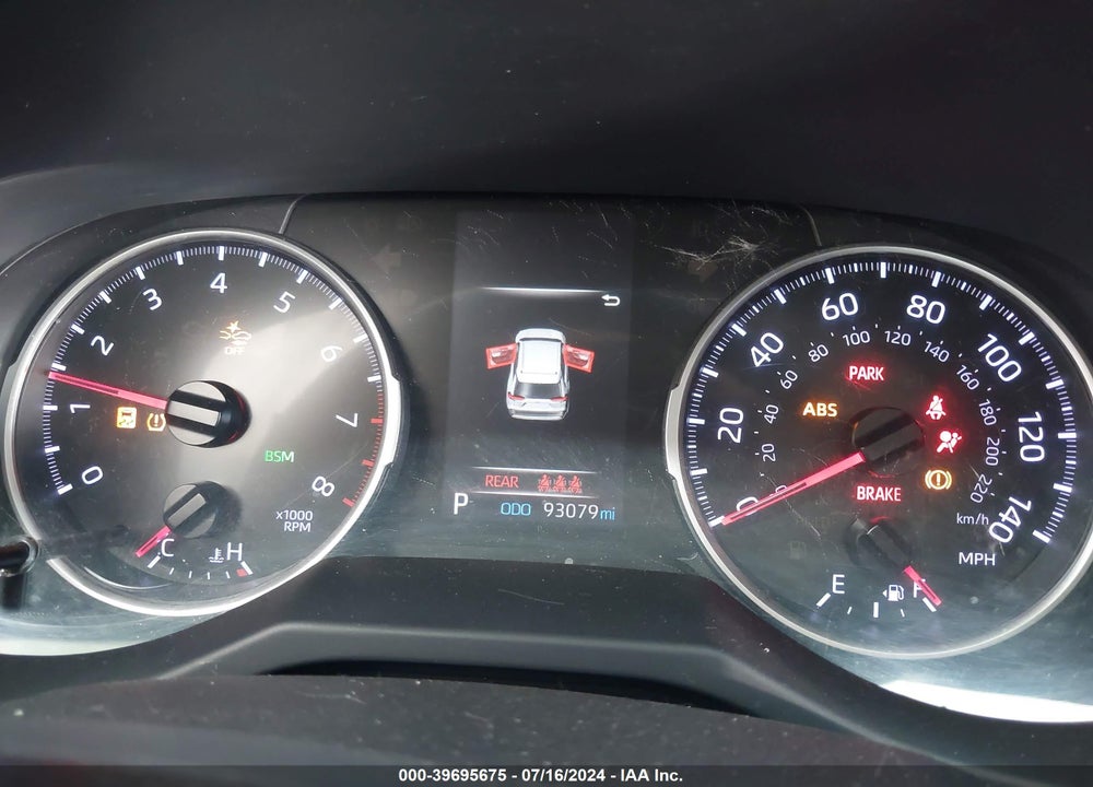 2019 TOYOTA RAV4 LE VIN: JTMG1RFV8KJ010601