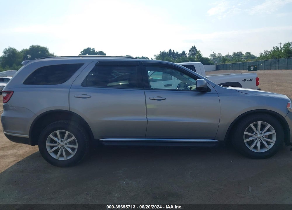 2015 DODGE DURANGO SXT VIN: 1C4RDJAG5FC874459