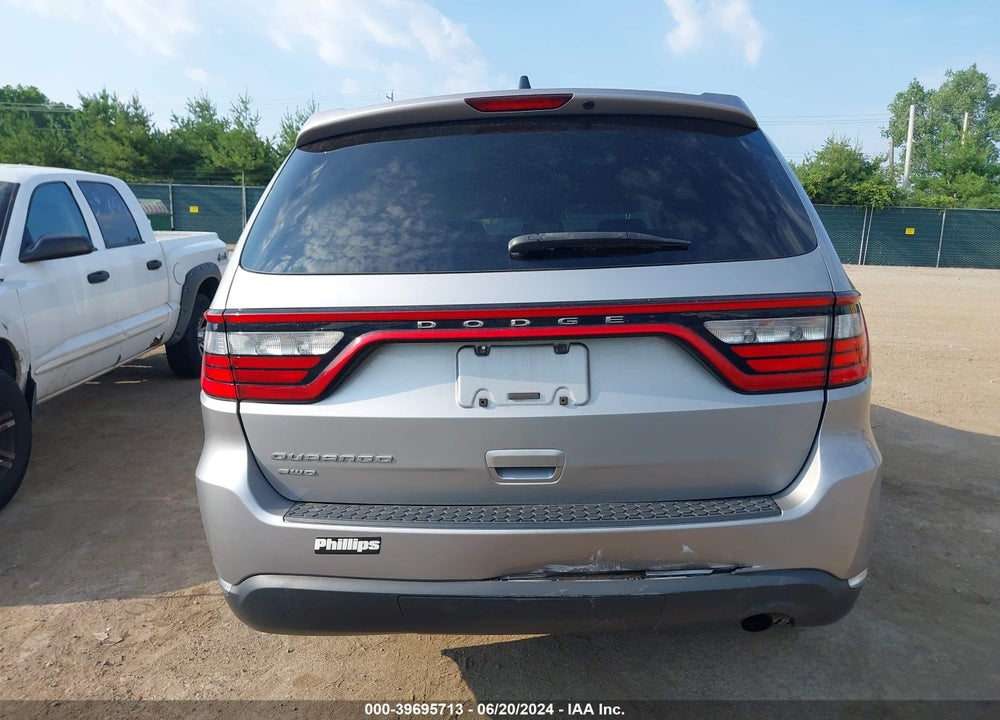 2015 DODGE DURANGO SXT VIN: 1C4RDJAG5FC874459