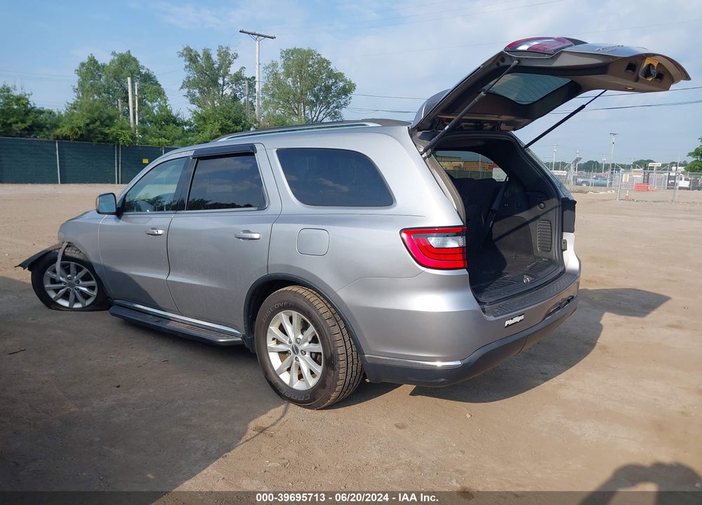 2015 DODGE DURANGO SXT VIN: 1C4RDJAG5FC874459