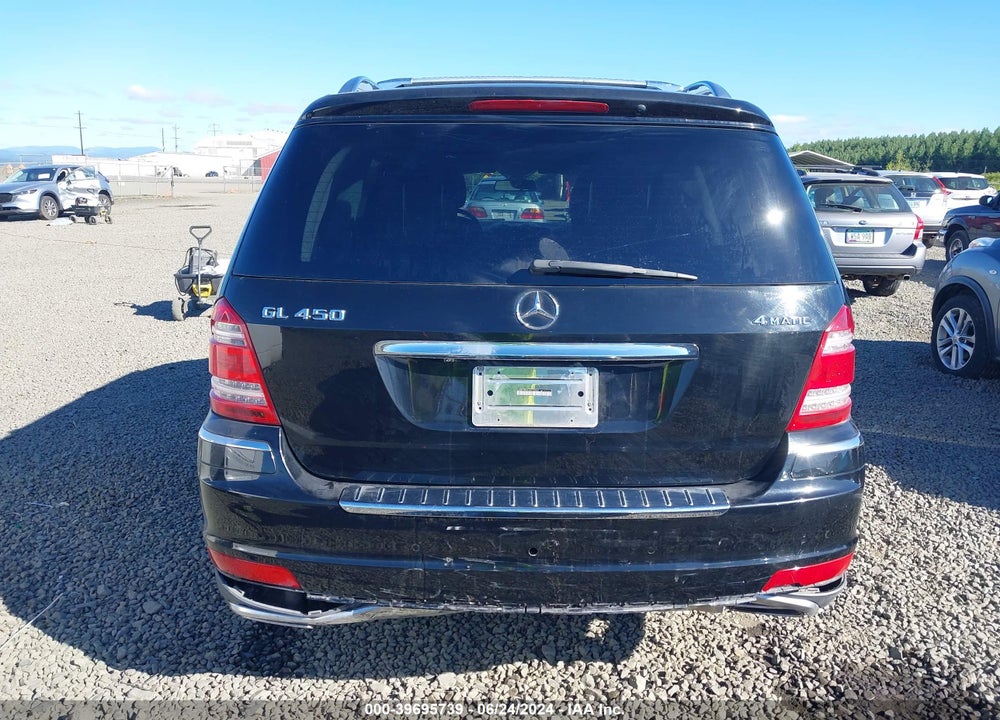 2012 MERCEDES-BENZ GL 450 4MATIC VIN: 4JGBF7BE0CA772002