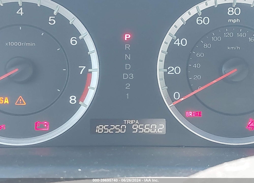 2009 HONDA ACCORD 2.4 EX-L VIN: 1HGCP26809A106331