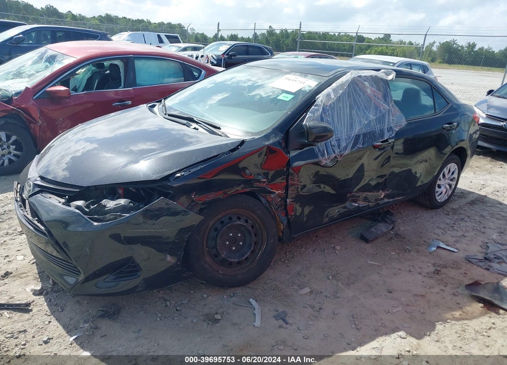 2017 TOYOTA COROLLA LE VIN: 5YFBURHE9HP723994