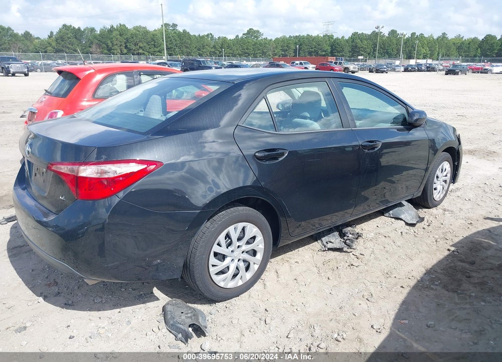 2017 TOYOTA COROLLA LE VIN: 5YFBURHE9HP723994