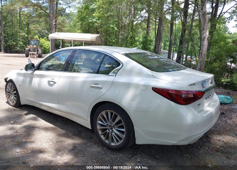 2020 INFINITI Q50 LUXE AWD VIN: JN1EV7AR1LM250280