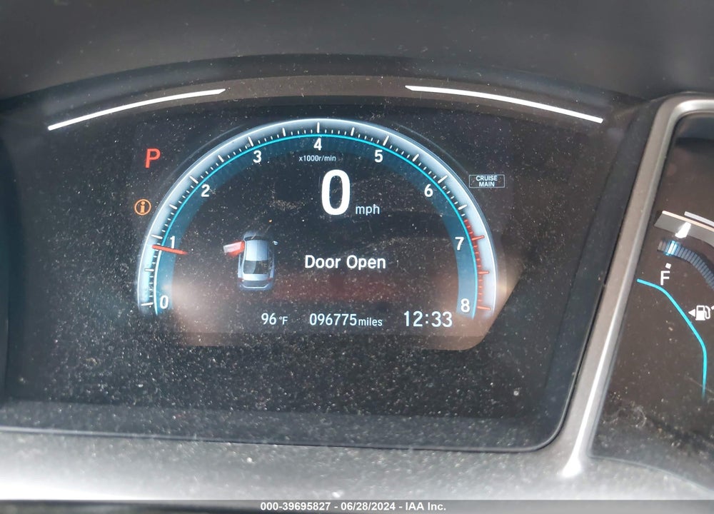 2017 HONDA CIVIC EX VIN: 19XFC2F7XHE016310