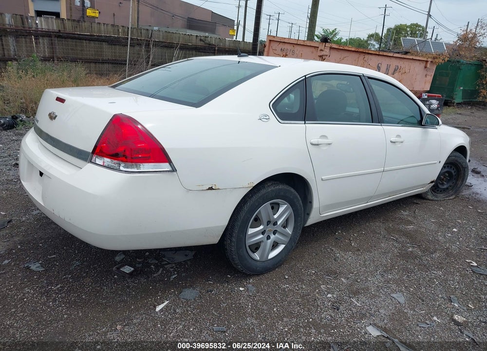 2006 CHEVROLET IMPALA LT VIN: 2G1WT58K569262477