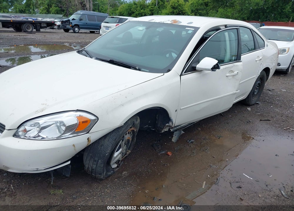 2006 CHEVROLET IMPALA LT VIN: 2G1WT58K569262477