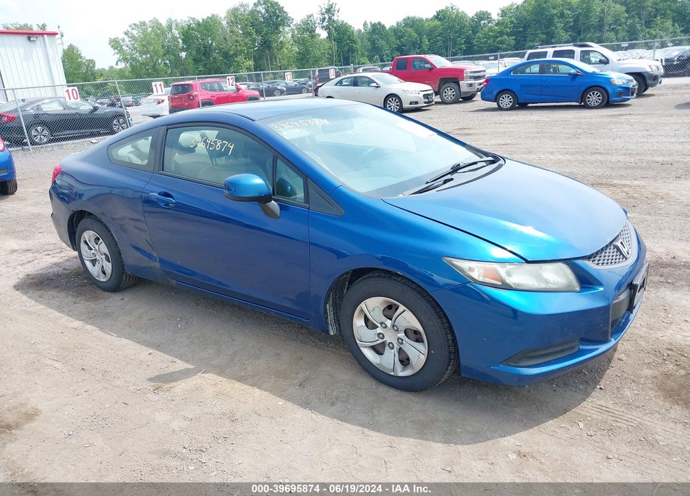 2013 HONDA CIVIC LX VIN: 2HGFG3B55DH506135