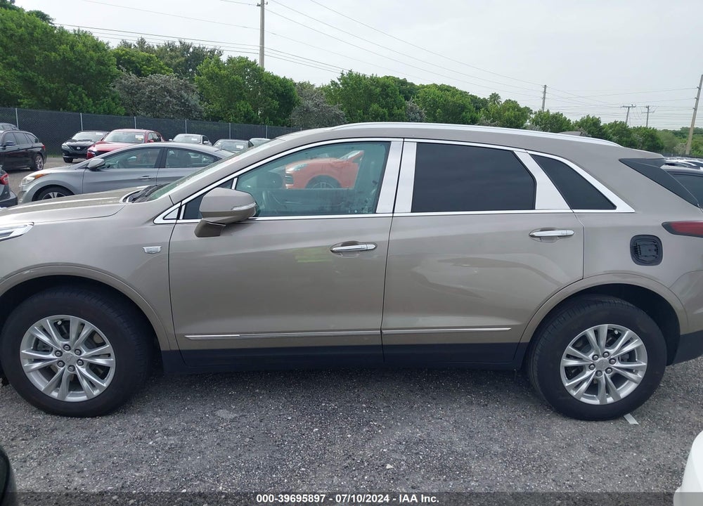 2023 CADILLAC XT5 FWD LUXURY VIN: 1GYKNAR42PZ104267